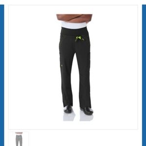 XL black urbane scrub bottoms